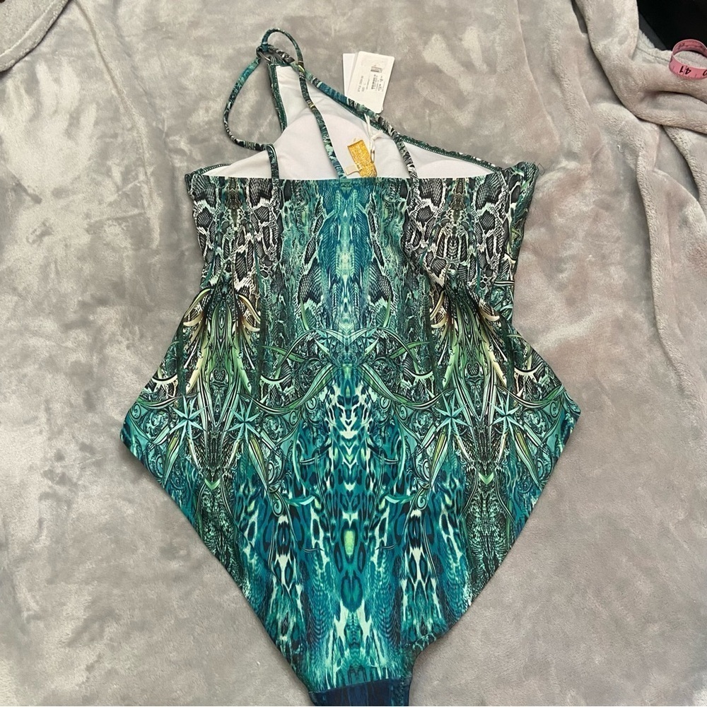 New True Colours By La Moda Clothing Amazonia One Shoulder Swimsuit 28802 — image 3 of 8